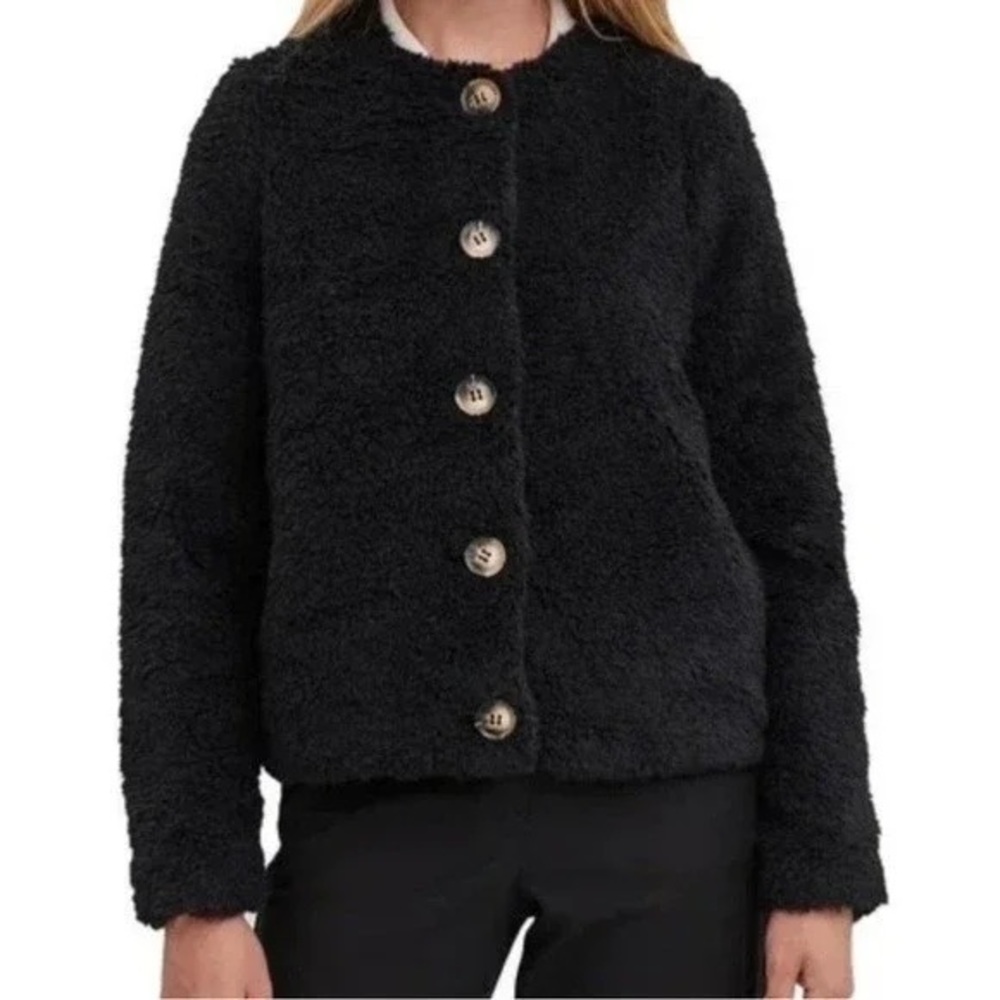 Vero Moda Amanda faux fur teddy jacket